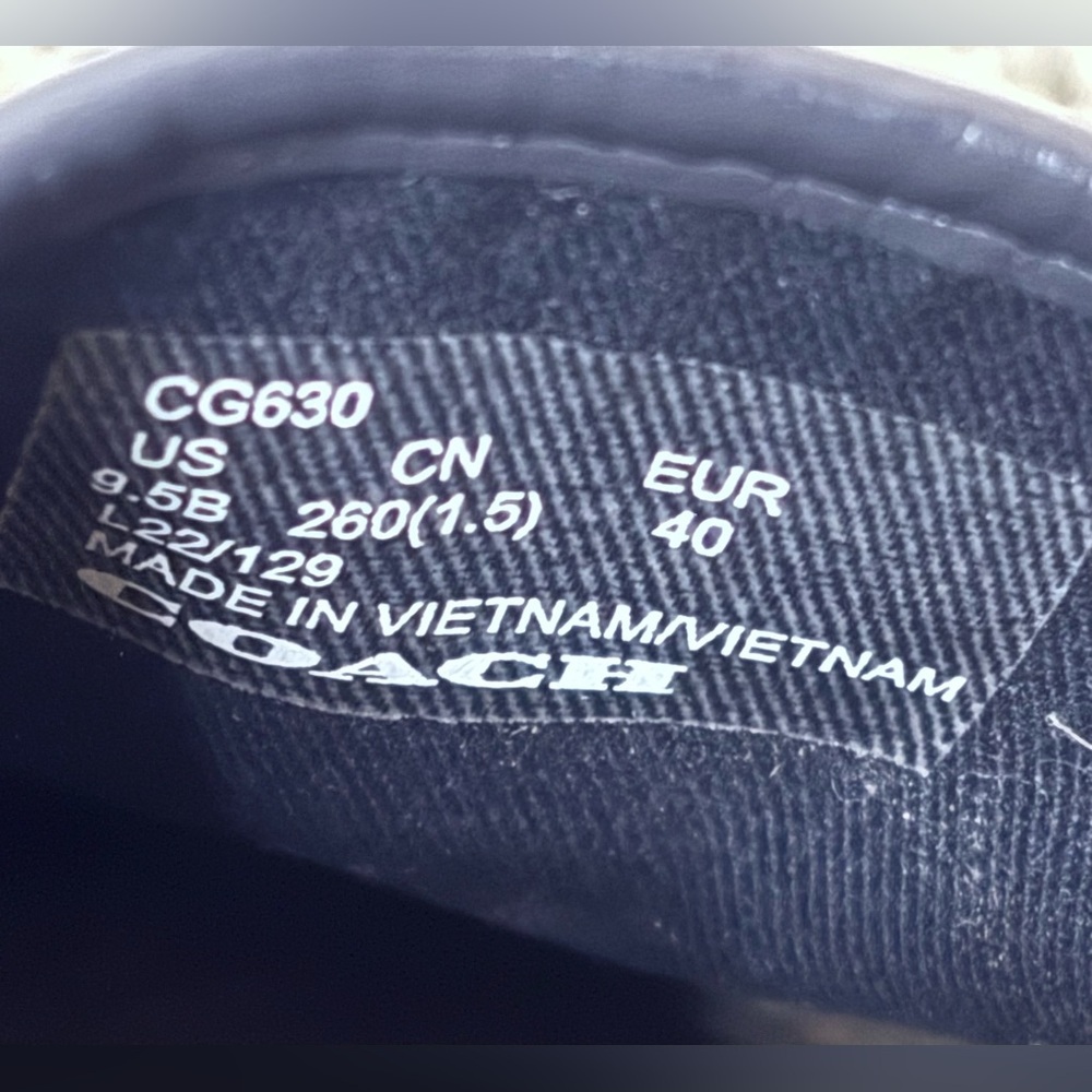 Coach Codi Espadrille In Signature Denim  Size 9.5B NWOB - Picture 6 of 7
